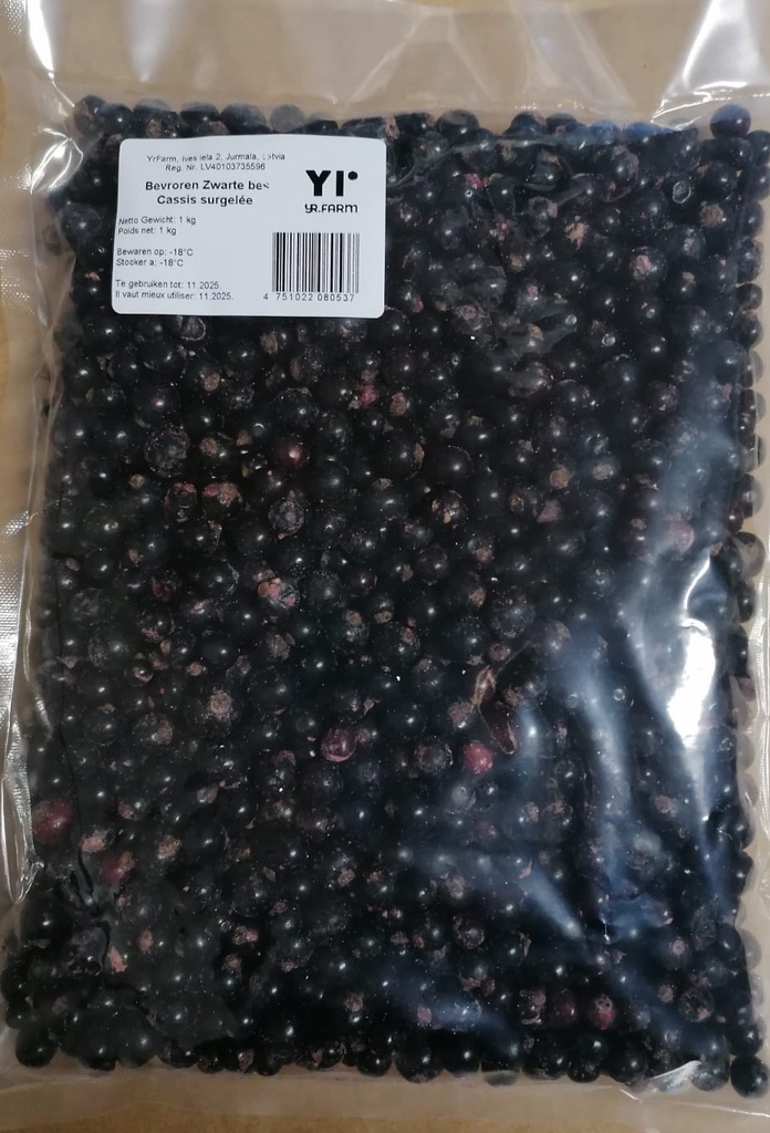 Zwarte bes 1kg.